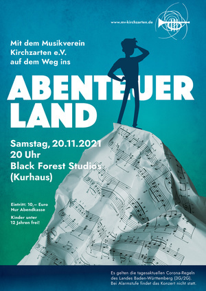 Plakat Jahreskonzert Konzert 2021 Plakat Jahreskonzert Konzert 2021