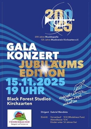 Plakat Gala Konzert Jubilumsedition 2025