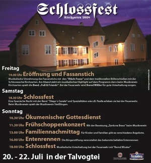 Schlossfest 2018 Schlossfest 2018
